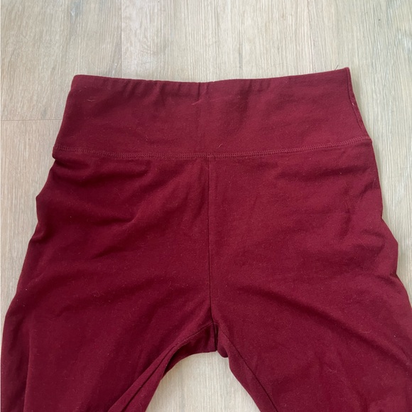 Wild Fable Deep Red Leggings - Picture 2 of 3